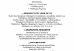 Ζητούνται πωλητής\τρια ,αποθηκάριος ,υπάλληλος ταμείου