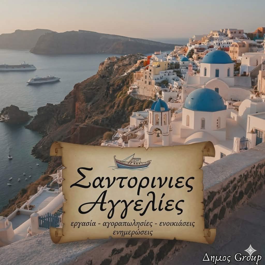 Σαντορίνη Καμάρι ζητειται καθαριστής καθαρίστρια