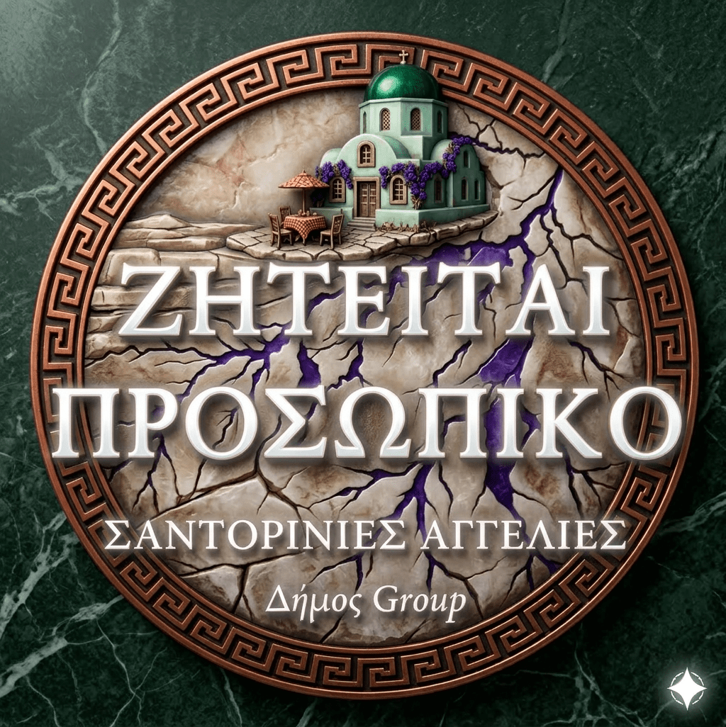 Εργασία Σαντορίνη: Μάγειρας Α’ & Σερβιτόροι (4ωρα) – Οία 2026